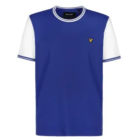 LYLE & SCOTT TIPPED TEE DUKE BLUE TS1101V-Z585